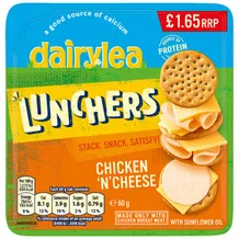Dairylea Lunchers Chicken And Cheese Convenience Meals 60g